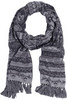 Alexander McQueen Wool and silk fringed scarf