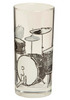 The Drum Set Spritzer Glass