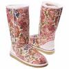 flowered boots