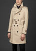 Burberry Cotton Canvas Doeskin Trench Coat