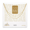 Bridal 100 good wishes gold dipped necklace