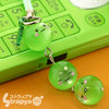 Ringo-Chan Triplets Crystal Cell Phone Strap