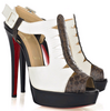 Christian Louboutin Volnay 140 Python Sandals