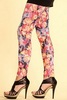 floral printed leggings