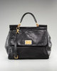 сумка Miss Sicily Leather Satchel от D&G