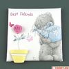 Магнит 6.5 х 6.5 смт - Мишка поливает цветок - Best Friends / Лучшие Друзья / (ME TO YOU)