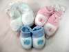 Пинетки и носочки новорожденным