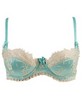 Lace Flirt Bra Blue