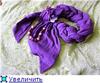 Фиолетовый шарф