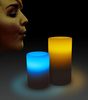 ThinkGeek :: Bi-Color LED Blow On-Off Candles