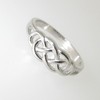 Silver celtic ring