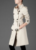 LONG DOUBLE BREASTED TRENCH COAT