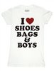 майка love boys, bags and shoes