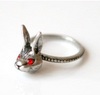 кольцо с кроликом