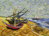 Набор для вышивания Boats at Saint-Maries (Лодки рыбаков на пляже Сан-Мориса)