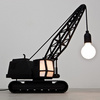 Wrecking Ball Lamp and Crane Lamp   by Studio Job