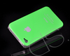 Metallico Series Hard Cover iPhone 4 Case - Green