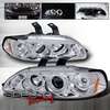 Honda Civic 92-95 2/3D LED Projector Frontlight Chrom [JY]