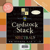 Набор картона DCWV - Neutrals Cardstock Stack - 58 листов, 30см х 30см