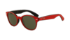 Очки Ray Ban (красно-черные)