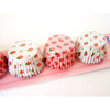 White Pink Strawberry Kawaii Cute aluminum cup Mold