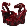 Betsey Johnson Raychel (Red Velvet) - Betsey Johnson Shoes