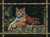 Cross Stitch Kit Bamboo Tiger  Dimensions