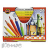 Карандаши цветные Koh-I-Noor 3154N (24 цвета)