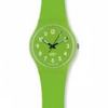 Часы Swatch зелёненькие