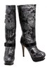 Iron Fist Sweet Skull O Mine Platform Heel Boots (7-8))