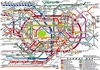 subway map of Tokyo