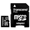 Карта памяти Transcend MicroSDHC Card 8 Gb Class 6 + адаптер (SD 2.0)