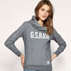 G-Star Raw Logo Funnel Neck Hoodie