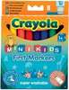 8 цветных смывающихся фломастеров для малышей (Crayola)