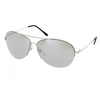 ASOS Half-Rim Aviator Sunglasses