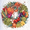 Vegetable Wreath	(Janlynn)