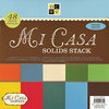 Набор картона DCWV - Mi Casa Solid Cardstock Stack - 24 листа, 30см х 30см