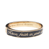Disney Couture 'Have Faith In Your Dreams' Enamel Bangle