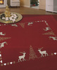 Reindeer & Trees Embroidery Tablecloth - 80 x 80cm from Rico