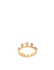 Set Stone Crown Pinky Ring