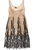 Rosamosario   La Fata Babydoll silk-crepe and lace chemise  $725