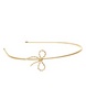 ободок ASOS Skinny Twisted Bow Aliceband