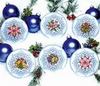 Дим #08685 Snowflake Elegance Ornaments