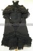 Black Gothic Lolita Sissy Dress 031