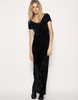 Minkpink Crushed Velvet Maxi Dress