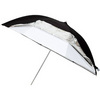 Зонт RAYLAB Комбинированный двуслойный белый зонт, на отражение и на просвет 110 см. ( RUML-110 )