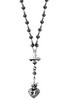 Queen Baby By King Baby Studio Small Cross And Crowned Heart Rosary