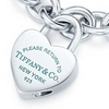 Return to Tiffany™ Heart lock charm and bracelet