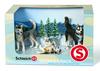Schleich - набор фигурок хаски