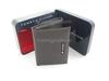 TOMMY HILFIGER MEN BLACK GENUINE LEATHER TRIFOLD WALLET